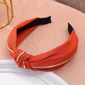 Headband Knot Hair Hoop For Women Simple Cotton Fabric Cross Pearl  Girls Hairband Hair Accessories DSFG05
