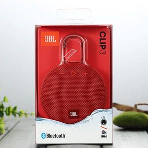 Planet Gates JBL Clip 3 Mini Portable Wireless IPX7 Waterproof Bluetooth Speaker With HD Microphone Passive Bass Driver 10 Hours Play