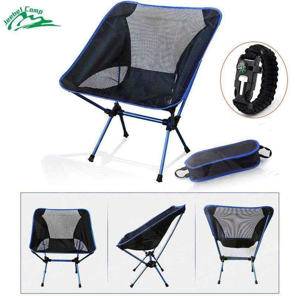 Planet Gates Jeebel Folding Camping Chairs Outdoor Beach Camp Chair Picnic Fishing Seat Moon Garden Beach Foldable Stoel Outdoor Furniture