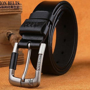 Planet Gates Jeepzero DPBlack / 100cm Fashion mens casual genuine leather belt High quality cowhide retro buckle belt new design Brown Belts free shipping