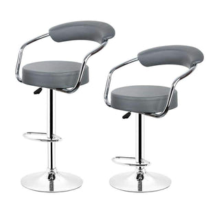 Planet Gates JEOBEST 2pcs Leather Swivel Bar Stools Chairs Height Adjustable Pneumatic Counter Pub Bar Chair Free Shipping in France HWC