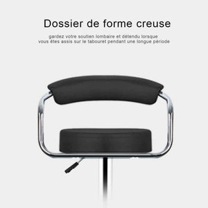 Planet Gates JEOBEST 2pcs/pair Adjustable Gas Lift Bar Stools Modern PU Leather Hollow Backrest chair New Arrival HWC