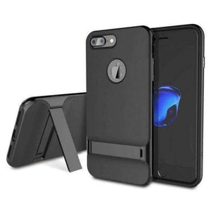 Planet Gates Jet Black / For iPhone 7 Case for iPhone 7/7 Plus Slim Luxury Brand Phone Case PC+Silicone Phone Sleek Anti-Knock Back Cover for iPhone7 Shell