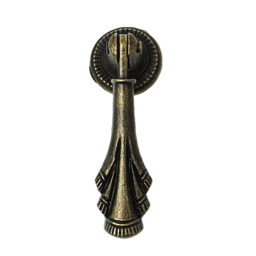 Planet Gates Jewelry Box Furniture Hardware Knobs Drop Pull Handle Cabinet Knobs Round Ginkgo Leaf Antique Bronze 5.9x2cm,10 PCs 2015 new