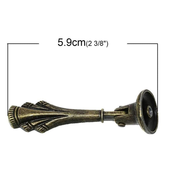 Planet Gates Jewelry Box Furniture Hardware Knobs Drop Pull Handle Cabinet Knobs Round Ginkgo Leaf Antique Bronze 5.9x2cm,10 PCs 2015 new