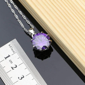 Planet Gates Jewelry Sets 925 Sterling Silver Jewelry Kit For Women Earring/Pendant/Ring/Necklace Sets