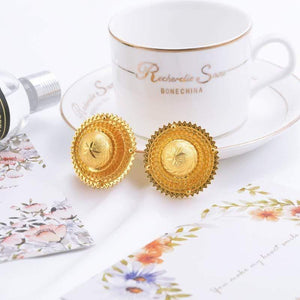 Planet Gates Jewelry Sets African Nigeria Sudan Eritrea Kenya Pure Gold Color Habasha Style Wedding Sets D30019