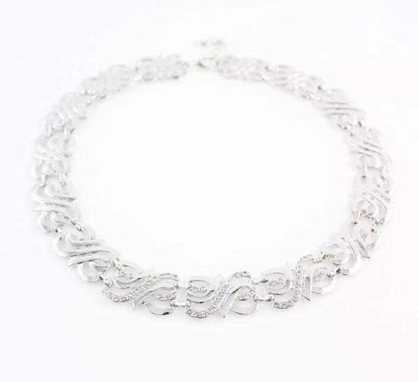 Planet Gates Jewelry Sets Crystal Necklace Set Nigerian Wedding Accessories Bridal Collare Costume Necklace Earrings Set