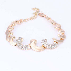 Planet Gates Jewelry Sets For Women Party Nigerian Bridal Crystal Classic Necklace Accessories