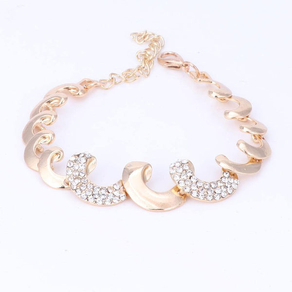 Planet Gates Jewelry Sets For Women Party Nigerian Bridal Crystal Classic Necklace Accessories