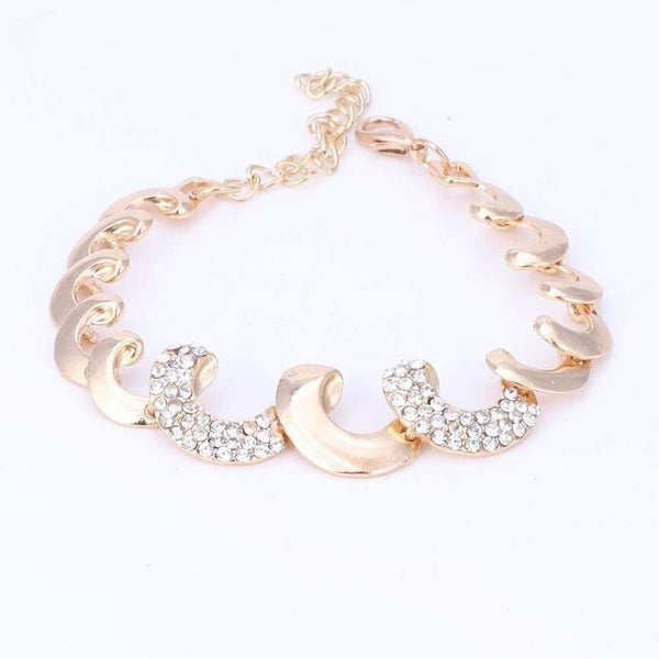 Planet Gates Jewelry Sets For Women Party Nigerian Bridal Crystal Classic Necklace Accessories