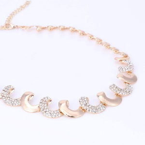 Planet Gates Jewelry Sets For Women Party Nigerian Bridal Crystal Classic Necklace Accessories