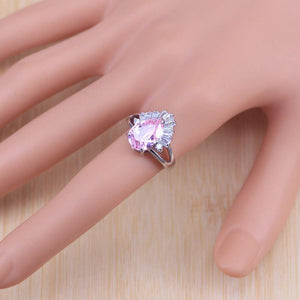 Planet Gates Jewelry Sets Water Drop Cubic Zirconia CZ Stone 925 Sterling Silver Earrings Necklaces Rings Bracelet Set