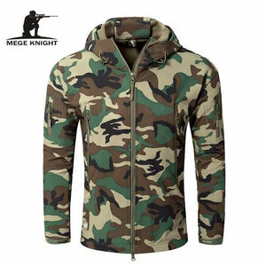 Planet Gates JG / XS Men's Military Camouflage Fleece Jacket Army Tactical Clothing  Multicam Male Camouflage Windbreakers