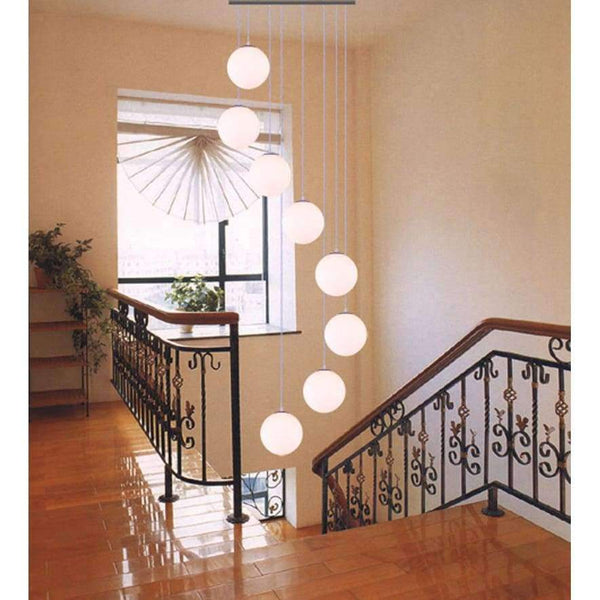 Planet Gates Jiawen Bar Coffee Restaurant Chandelier Glass Lamp Shade DIY Lighting Accessories  Diameter 150mm