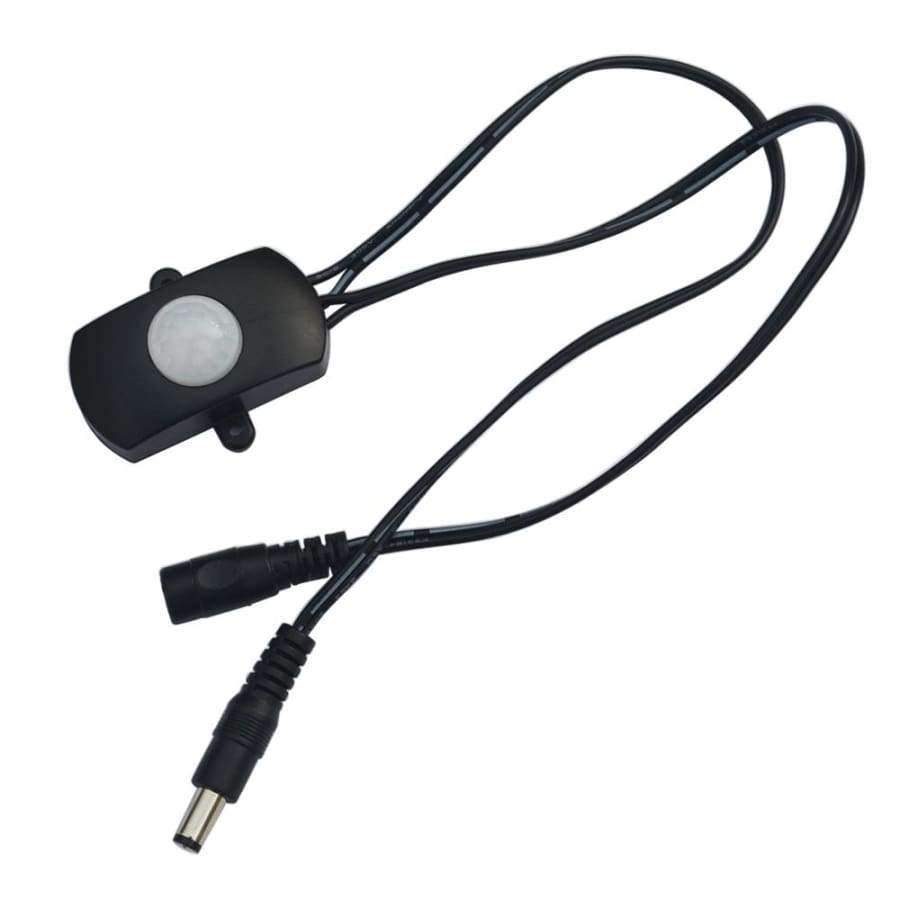 Planet Gates Jiawen PIR motion sensor strip light Waterproof DC 12V 5050 SMD Sensor led strip light + 2A adapter AC 100-240V