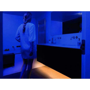 Planet Gates Jiawen PIR motion sensor strip light Waterproof DC 12V 5050 SMD Sensor led strip light + 2A adapter AC 100-240V