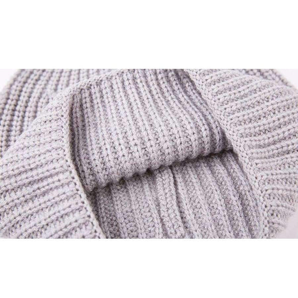 Planet Gates JIUMU Wool Women Beanie 2018 New Thick & Warm Winter Hat Brand Casual Women's Knitted Chunky Soft Skullies gorros mujer invierno