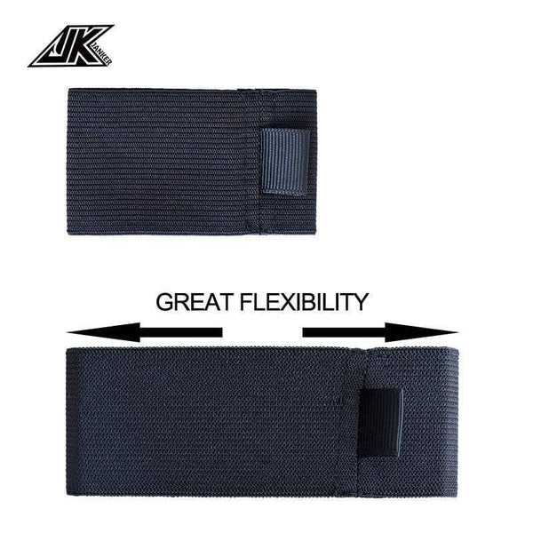 Planet Gates JK 4pcs/pack Black Elastic Fishing Spool Belt Fishing Reel Protection Belt Spinning Wheel Reel Accessories