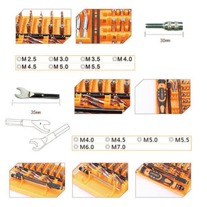Planet Gates JM-8150 Laptop Screwdriver Set Professional Repair Hand Tools Kit for Mobile Phone Computer Electronic Model DIY Repair