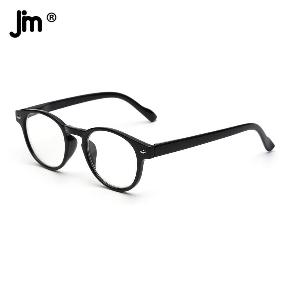 Planet Gates JM Spring Hinge Women Men Reading Glasses Round Magnifier Diopter Presbyopic Glasses
