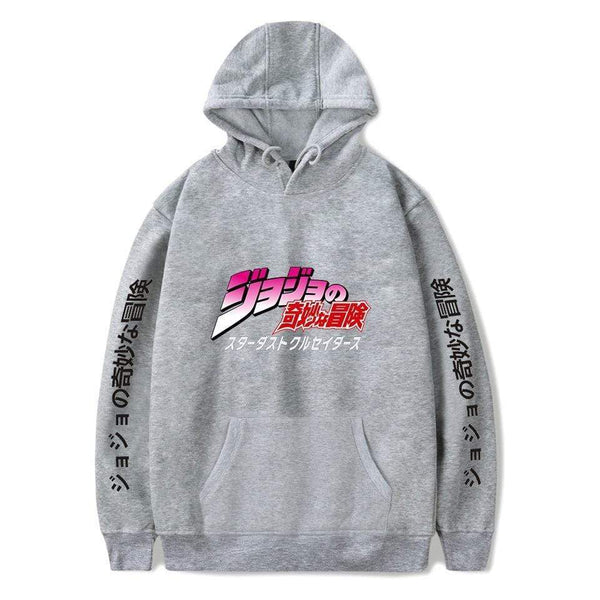 Planet Gates JoJo's Bizarre Adventure Hoodies Sweatshirts Men Women Harajuku Hoodies Anime Fashion Hoodie Japanese Streetwear Cartoon Hoodies