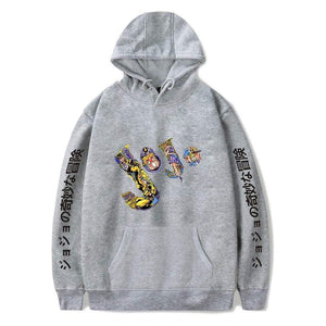 Planet Gates JoJo's Bizarre Adventure Hoodies Sweatshirts Men Women Harajuku Hoodies Anime Fashion Hoodie Japanese Streetwear Cartoon Hoodies