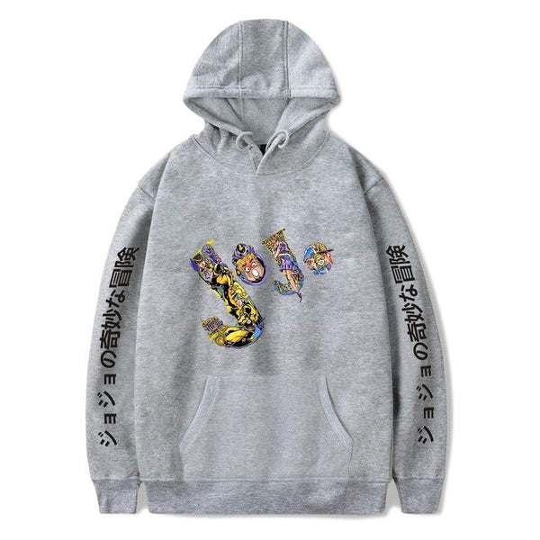 Planet Gates JoJo's Bizarre Adventure Hoodies Sweatshirts Men Women Harajuku Hoodies Anime Fashion Hoodie Japanese Streetwear Cartoon Hoodies