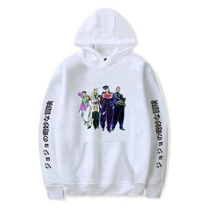 Planet Gates JoJo's Bizarre Adventure Hoodies Sweatshirts Men Women Harajuku Hoodies Anime Fashion Hoodie Japanese Streetwear Cartoon Hoodies