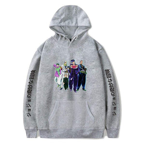 Planet Gates JoJo's Bizarre Adventure Hoodies Sweatshirts Men Women Harajuku Hoodies Anime Fashion Hoodie Japanese Streetwear Cartoon Hoodies