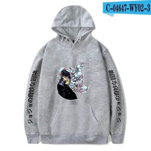 Planet Gates JoJo's Bizarre Adventure Hoodies Sweatshirts Men Women Harajuku Hoodies Anime Fashion Hoodie Japanese Streetwear Cartoon Hoodies