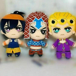 JoJos Bizarre Adventure Golden Wind Plush Giorno Narancia Mista  Stuffed Plush Toy Doll New