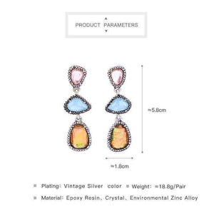 Planet Gates JOOLIM Jewelry Wholesale Earring Gorgeous Geo-cut Shape Valentine's Day Gift Drop Earring Dangle Earring