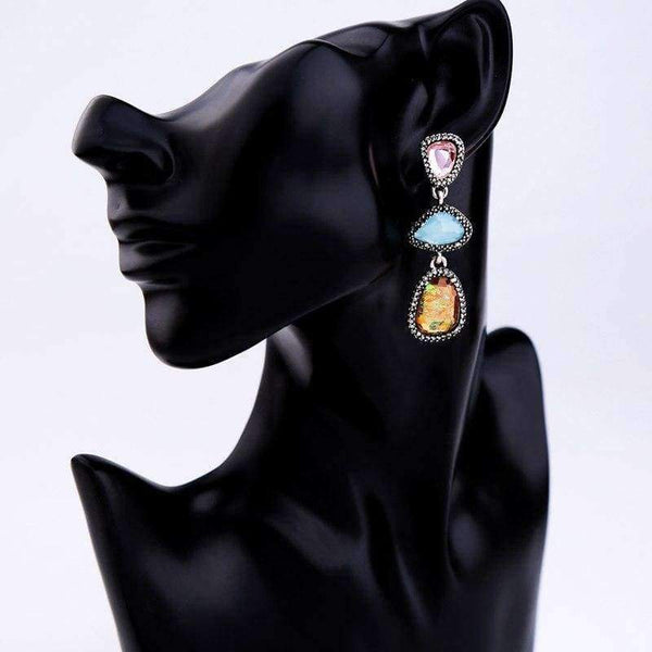 Planet Gates JOOLIM Jewelry Wholesale Earring Gorgeous Geo-cut Shape Valentine's Day Gift Drop Earring Dangle Earring