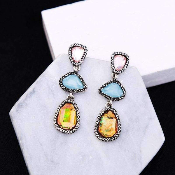 Planet Gates JOOLIM Jewelry Wholesale Earring Gorgeous Geo-cut Shape Valentine's Day Gift Drop Earring Dangle Earring