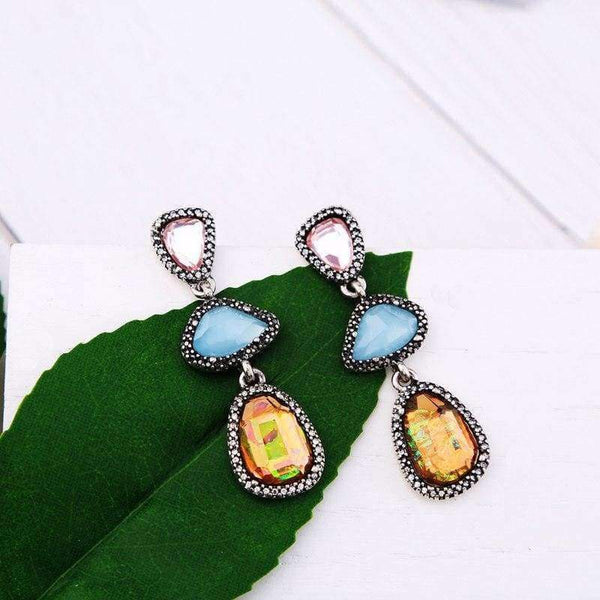 Planet Gates JOOLIM Jewelry Wholesale Earring Gorgeous Geo-cut Shape Valentine's Day Gift Drop Earring Dangle Earring