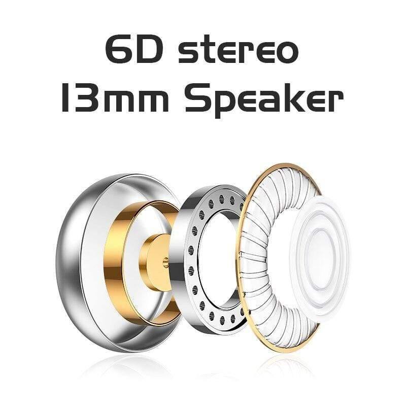 Planet Gates JOYROOM TWS Bluetooth Stereo Noise Earphone Cancelling Wireless Stereo Headset Earbuds With Mic Waterproof HIFI Tone Quality (T04-S)