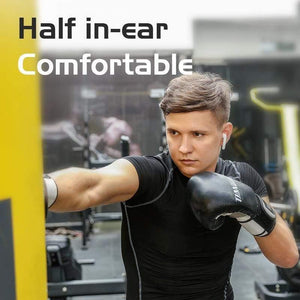 Planet Gates JOYROOM TWS Bluetooth Stereo Noise Earphone Cancelling Wireless Stereo Headset Earbuds With Mic Waterproof HIFI Tone Quality (T04-S)