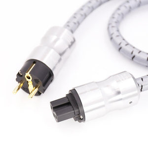 Planet Gates JP Krell HIFi Power Cable CRYO-156 US AC Power Cord Power Cable Schuko Audio CD Amplifier AMP US power cables EU US Plug