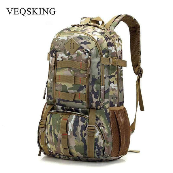 Planet Gates Jungle camouflage / 50 - 70L Waterproof Camo Tactical Backpack, Molle Military Army Bag,Hiking Hunting Backpack Tourist Rucksack Sport Bag