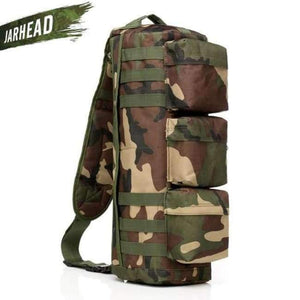 Planet Gates JungleCamo Tactical Assault Backpack Army Outdoor Molle Waterproof Rucksack Men Hiking Camping Hunting Knapsack Shoulder Bag