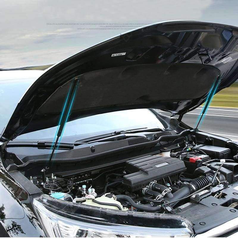 Planet Gates JY Stainless Steel 2x Support Rod Hydraulic Hood Jackstay Engine Cover Car Accessories For HONDA CRV CR-V 2017-2018