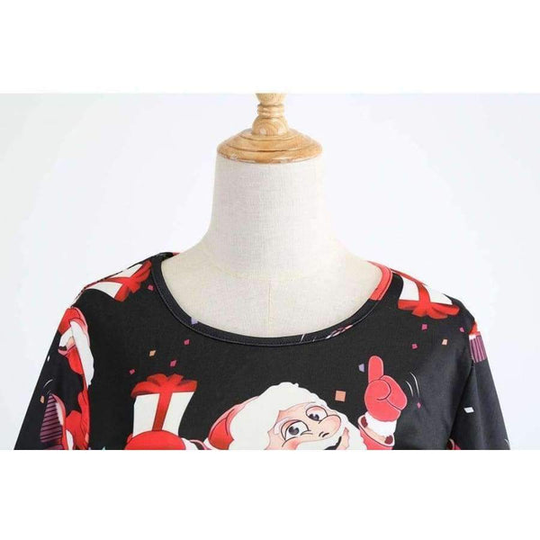 Planet Gates JY12723 / S Christmas Dress Women Casual Dress Casual Slim Bodycon Long Sleeve Plus Size Autumn Winter Elegant Office Party Plaid Dresses