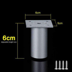 Planet Gates K  4pcs per lot Thick Aluminum Alloy Table Leg Cupboard Sofa Increase Foot Adjustable Multifunction Support Foot Furniture Accessories 4Pcs/lot