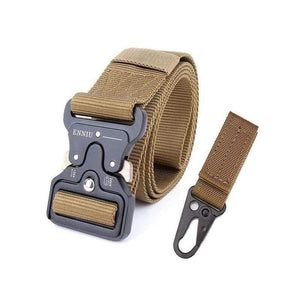 Nylon Tactical Belt Army Belt Men Outdoor Training Belts Black High Quality Easy Unlock Metal Military Buckle Belt