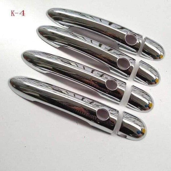 Planet Gates K4 Nissan Primera P12 2002- 2007 ABS chrome Door handle catch cover Trim cap auto accessories