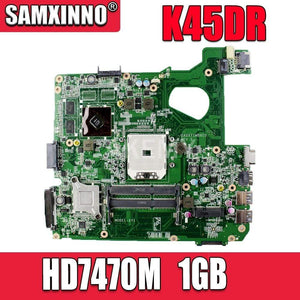 Planet Gates K45DR Motherboard HD7470M 1GB For Asus A45D A45DR K45D laptop Motherboard K45DR Mainboard K45DR Motherboard test 100% ok