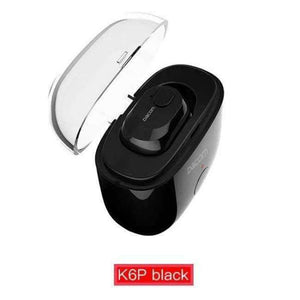 Planet Gates K6P-Black / China Handsfree Air Earpiece Mini Headset HiFi Stereo Bluetooth Earbuds Buds Wireless Earphone Headphone for iOS Android