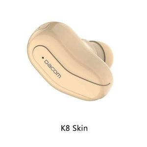 Planet Gates K8-Skin-color-jh Mono cordless earbuds hidden invisible earpiece micro mini wireless headset bluetooth earphone headphone for phone