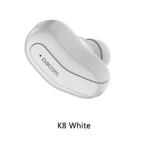 Planet Gates K8-White-jh Mono cordless earbuds hidden invisible earpiece micro mini wireless headset bluetooth earphone headphone for phone